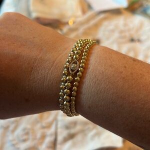 Evil eye stretchy bracelets